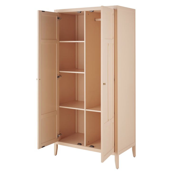 Maisons Du Monde Chamarel - Cómoda De 2 Puertas Color Melocotón