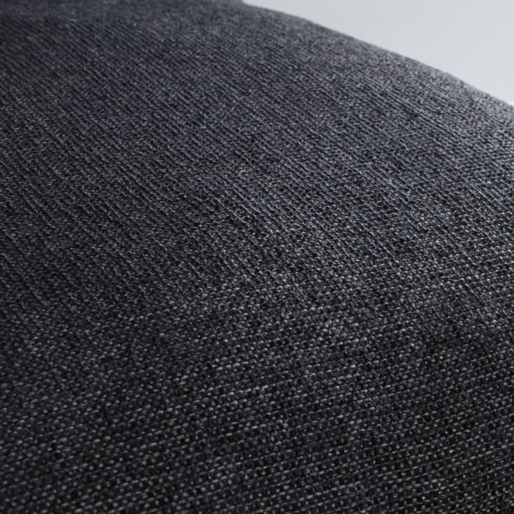 Maisons Du Monde Chenille - Cojines En Gris Carbón 60x60