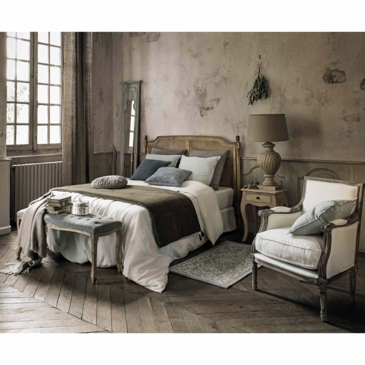 Maisons Du Monde Colette - Mesita De Noche Con 1 Cajón De Mango Y Acacia