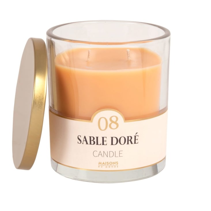 Maisons Du Monde COLORAMA - Vela Perfumada Amarilla En Tarro De Cristal Alt. 11
