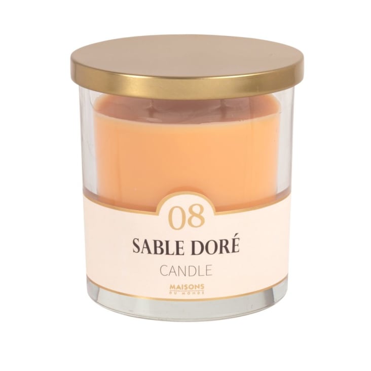 Maisons du Monde COLORAMA - Vela perfumada amarilla en tarro de cristal Alt. 11