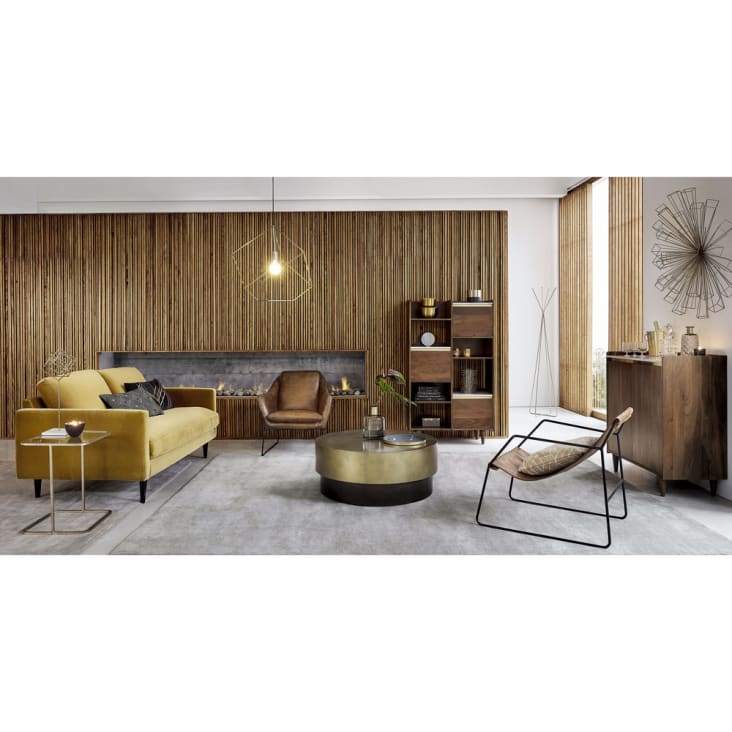 Maisons Du Monde Craig - Perchero De Hierro Color Champán