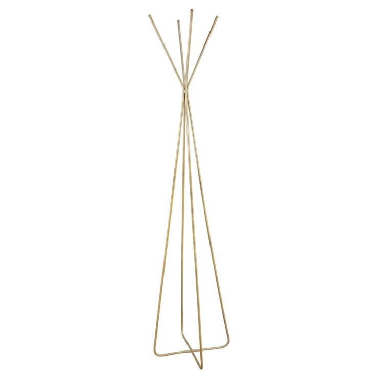 Maisons du Monde Craig - Perchero de hierro color champán