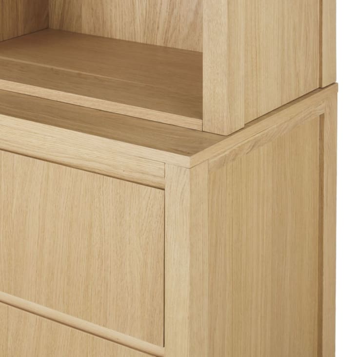 Maisons Du Monde Danube - Librería Con 2 Cajones Y 2 Puertas