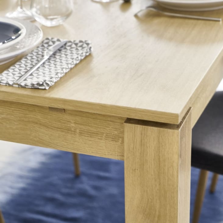 Maisons Du Monde Danube - Mesa De Comedor Extensible De 6 A 10 Personas L. 160/240