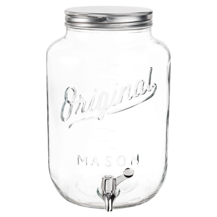 Maisons du Monde Dispensador de bebidas vintage de cristal 8L
