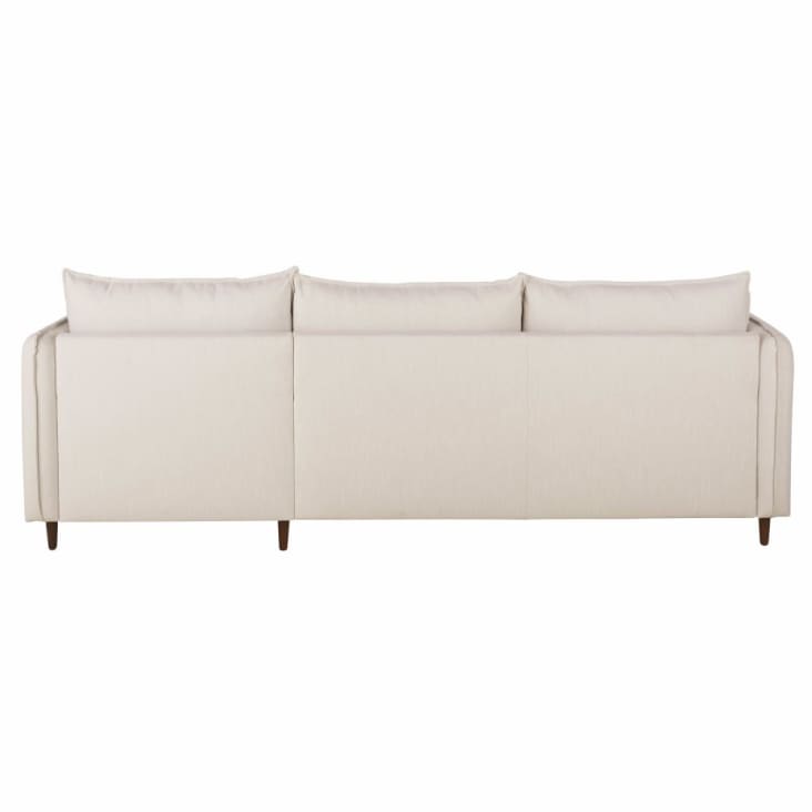 Maisons Du Monde Divine - Sofá Rinconera De 4/5 Plazas Beige
