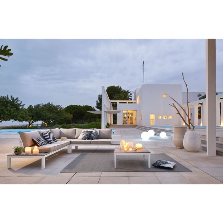 Maisons Du Monde Dotty - Alfombra De Polipropileno Gris 180x270