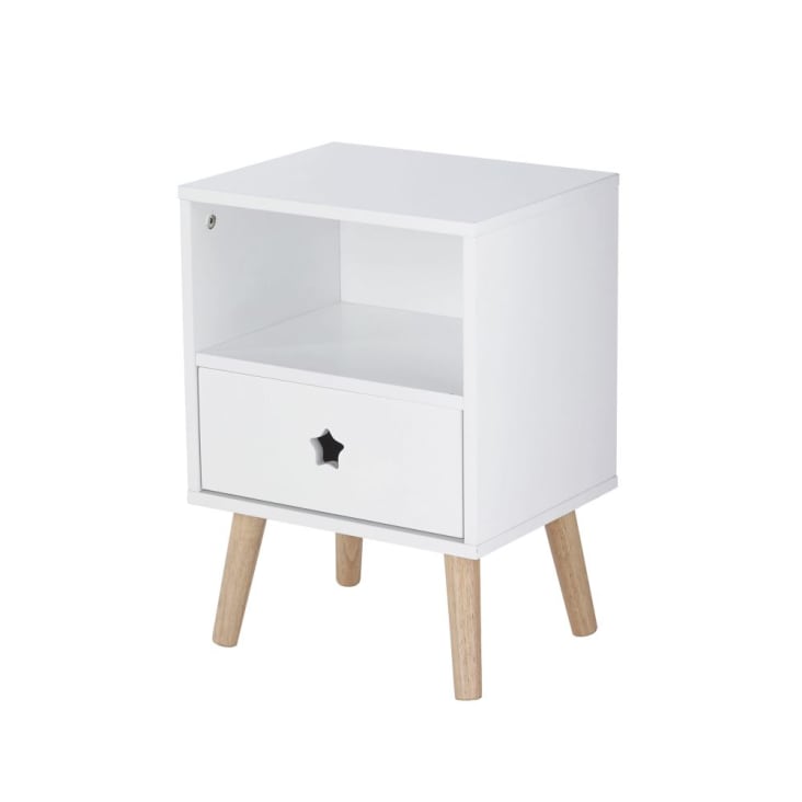 Maisons Du Monde Dreams - Mesita De Noche Infantil Blanca