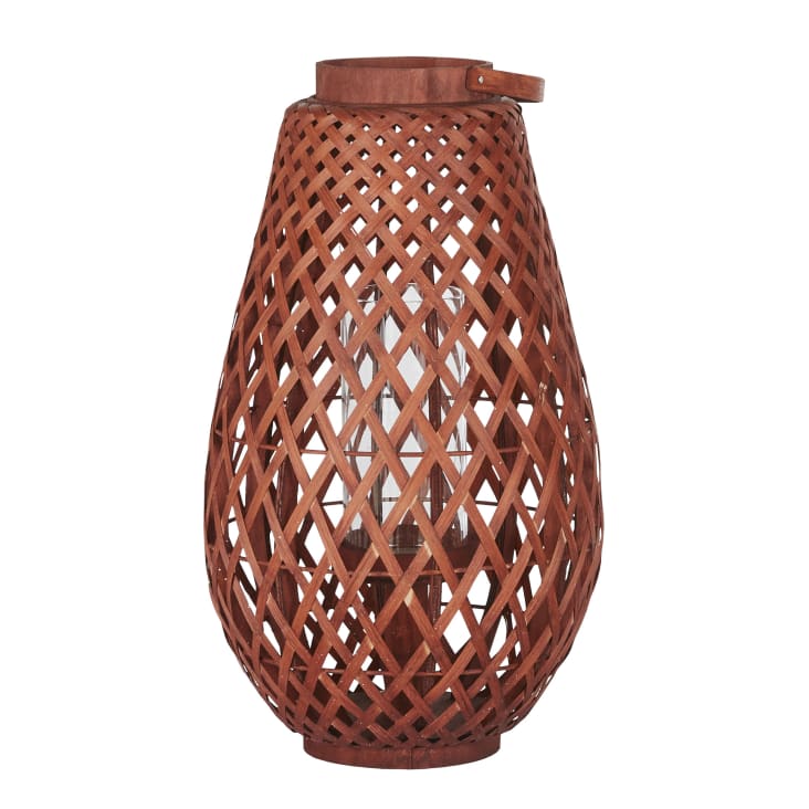 Maisons Du Monde EBENE - Farolillo Exterior De Bambú Terracota