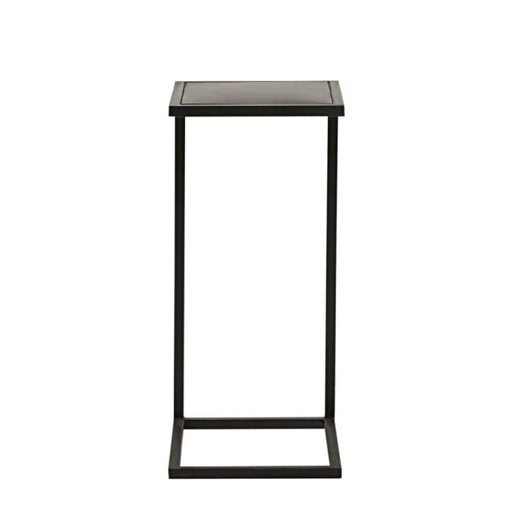 Maisons Du Monde Edison - Mesa Auxiliar Industrial De Metal Negro
