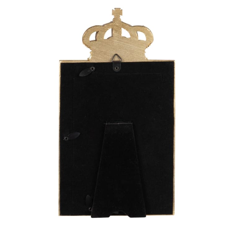 Maisons Du Monde EDWARD - Marco De Fotos Con Diseño De Leopardo De Resina Dorada