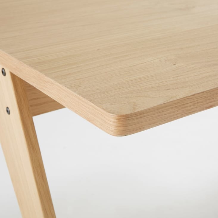 Maisons Du Monde Eko Business - Escritorio Profesional De Roble L.140