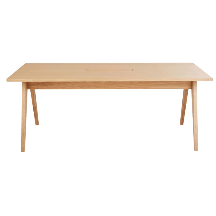 Maisons du Monde Eko Business - Mesa de reuniones para 6/8 personas L.200