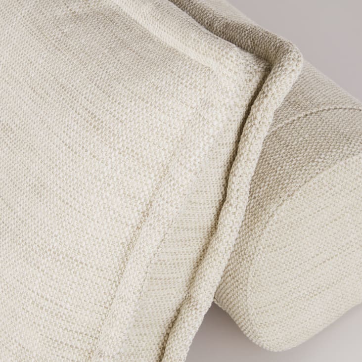 Maisons Du Monde Elementary - Funda Para Respaldo De Sofá Beige Arena