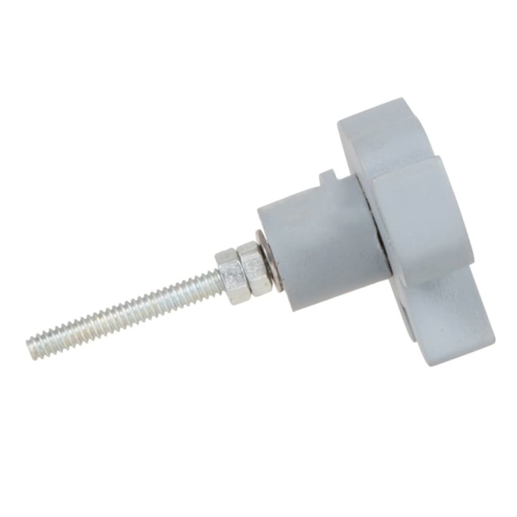 Maisons Du Monde ELEPHANT - Lote De 4 - Pomo De Elefante Gris Antracita