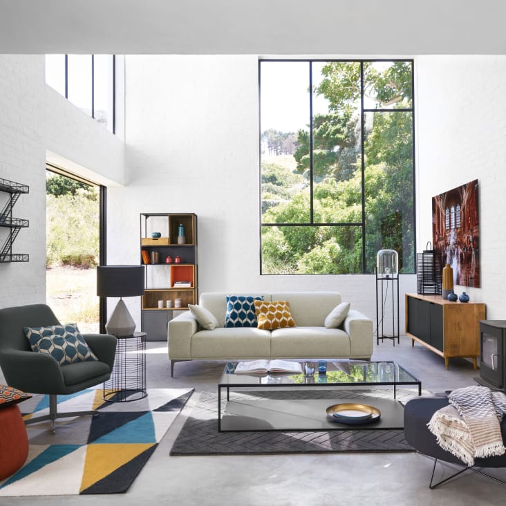 Maisons Du Monde Elva - Farol De Metal Negro Al. 61cm ELVA