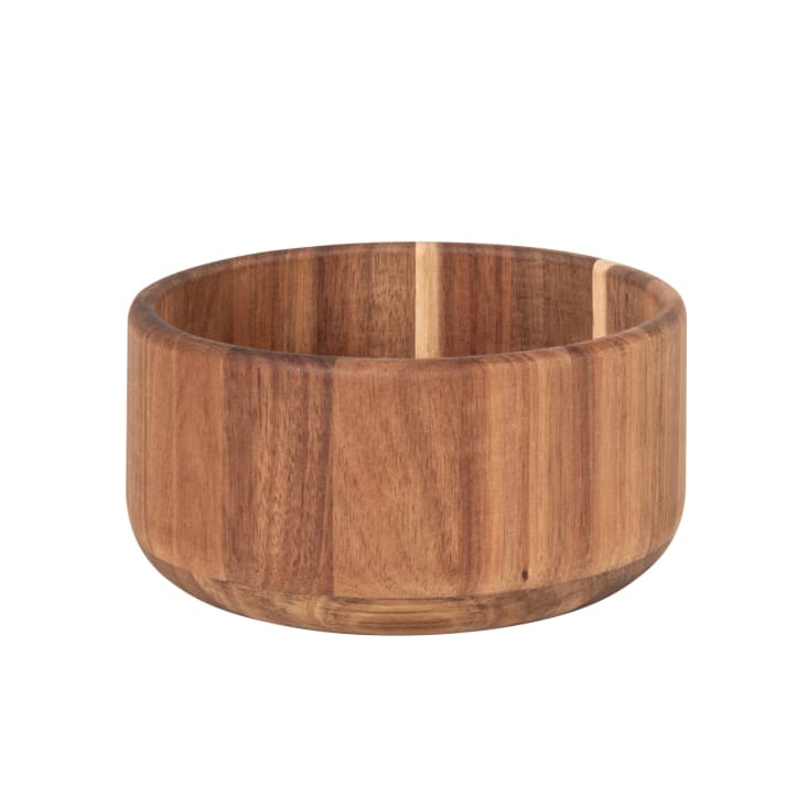 Maisons du Monde Ensaladera de madera de acacia D. 18 cm