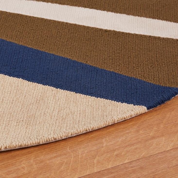 Maisons Du Monde Eolie - Alfombra De Exterior Redonda Multicolor D200 Cm