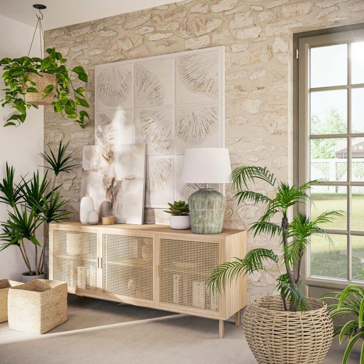 Maisons Du Monde EPHISE - Lienzo Estampado Y Pintado 75 X 75