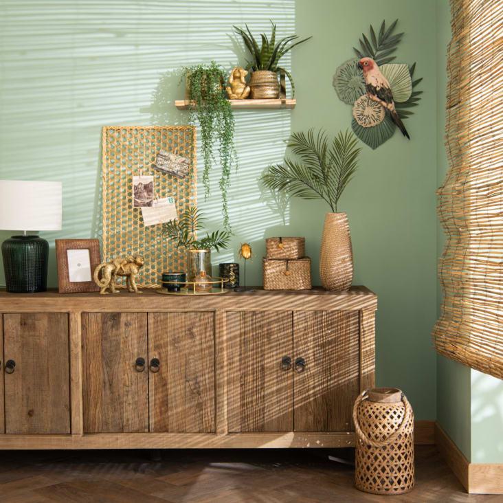 Maisons Du Monde ERIKA - Organizador De Pared De Mango Y Metal