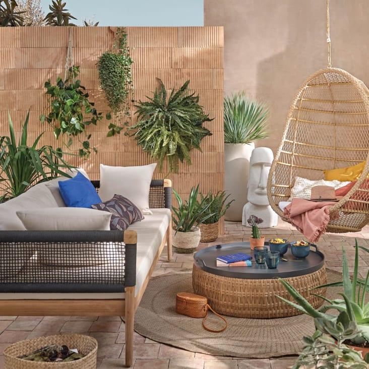 Maisons Du Monde Estatua Isla De Pascua De Magnesio Blanco Alt.82