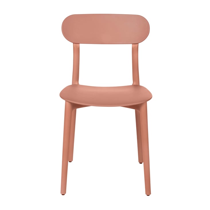 Maisons Du Monde Eve - Silla De Polipropileno Terracota