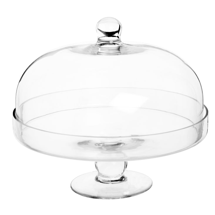Maisons du Monde Expositor para tartas con campana de cristal