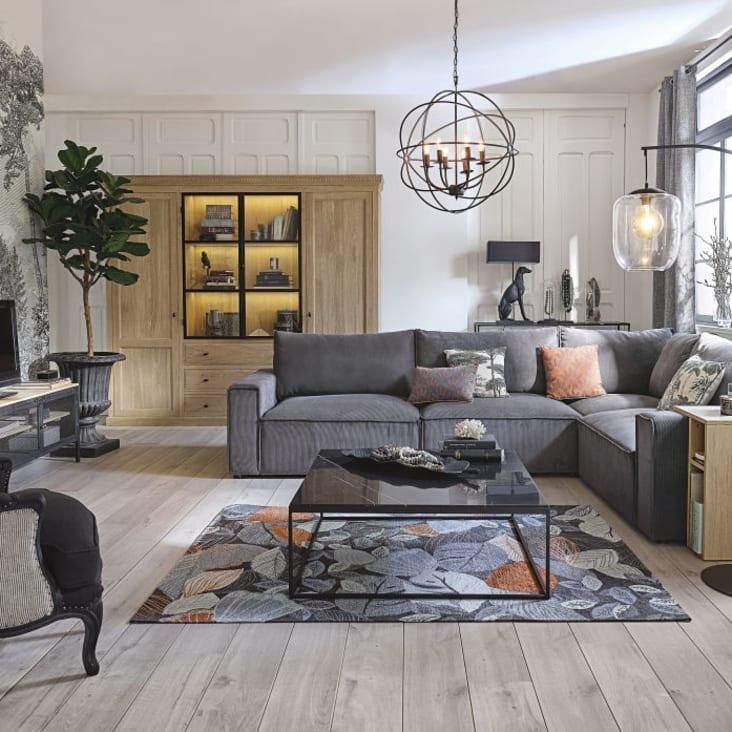 Maisons Du Monde Eyguieres - Copa De Jardín De Resina Gris Antracita Al. 71cm EYGUIERES