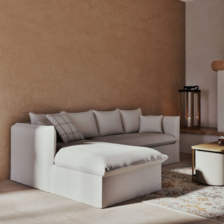 Maisons Du Monde Farol Grande De Madera De Mango Y Metal Negro