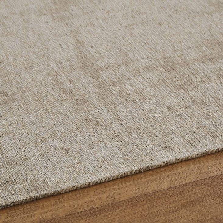 Maisons Du Monde FEEL - Alfombra Con Tejido Jacquard Beige 120 X 180