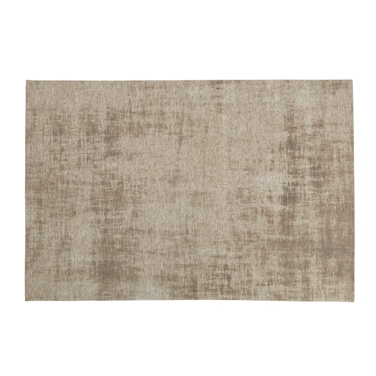Maisons du Monde FEEL - Alfombra con tejido jacquard beige 120 x 180