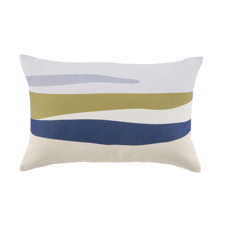 Maisons du Monde Felci - Cojín de exterior con estampado multicolor 60x40 cm