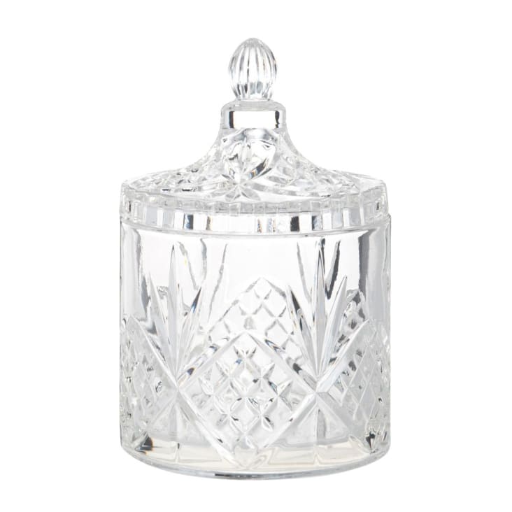 Maisons du Monde Ferrara - Bombonera de cristal tallado