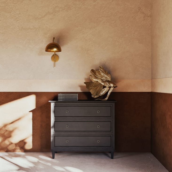 Maisons Du Monde Figura De Pez En Resina Dorada Alt. 57