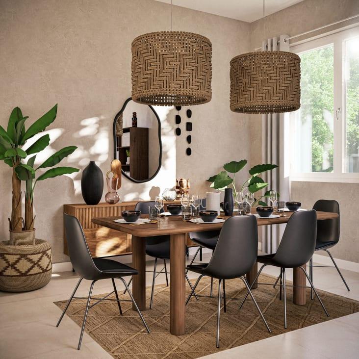 Maisons Du Monde Figurita Tótem Marrón Y Marrón Oscuro Alt. 28