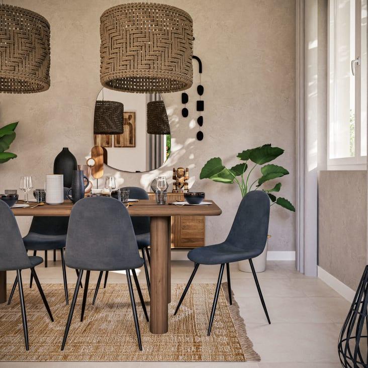 Maisons Du Monde Figurita Tótem Marrón Y Marrón Oscuro Alt. 28