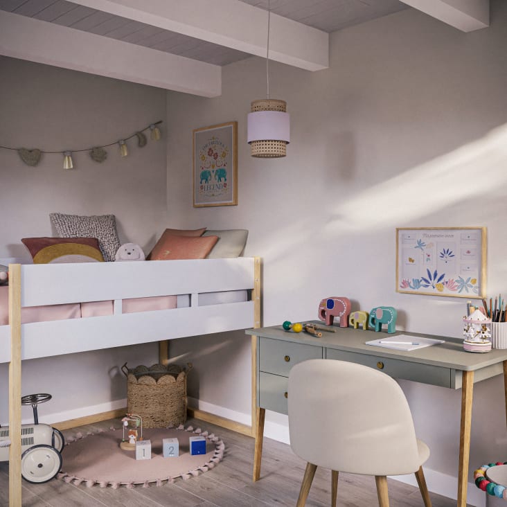 Maisons Du Monde Figuritas De Elefantes De Cerámica En Rosa Azul Y Amarillo (x3)