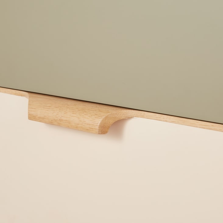 Maisons Du Monde Fjord - Cómoda Tricolor De 3 Cajones