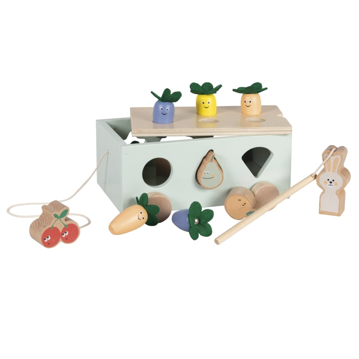 Maisons Du Monde Frutti - Juego De Pesca Magnética Multicolor
