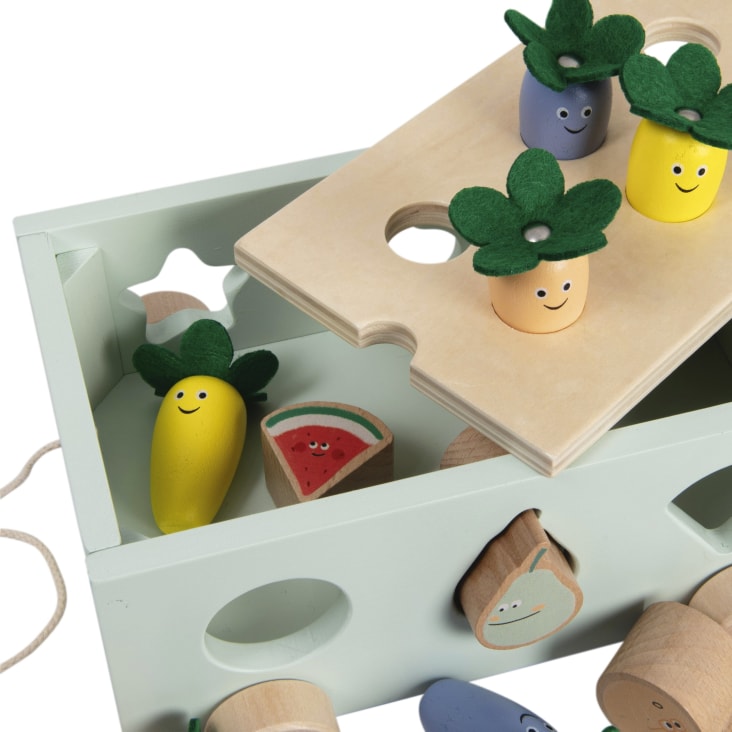 Maisons Du Monde Frutti - Juego De Pesca Magnética Multicolor