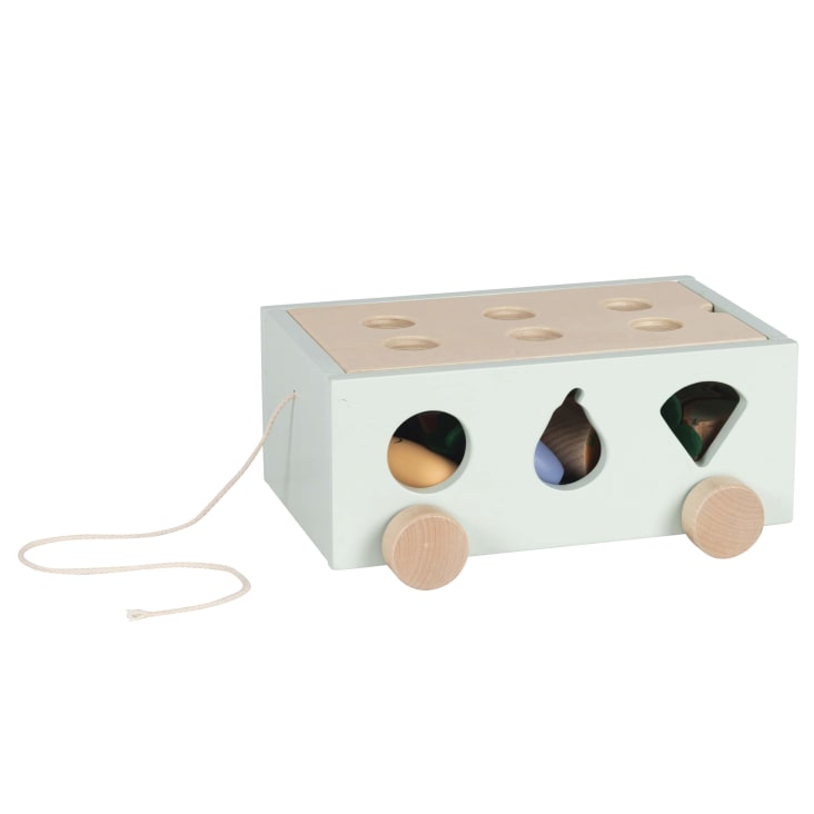 Maisons du Monde Frutti - Juego de pesca magnética multicolor