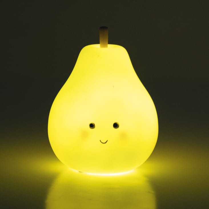 Maisons Du Monde Frutti - Lámpara De Noche Con Forma De Pera Verde Claro