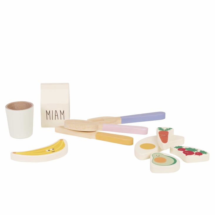 Maisons Du Monde Frutti - Rompecabezas Con Forma De Bandeja De Comida Multicolor