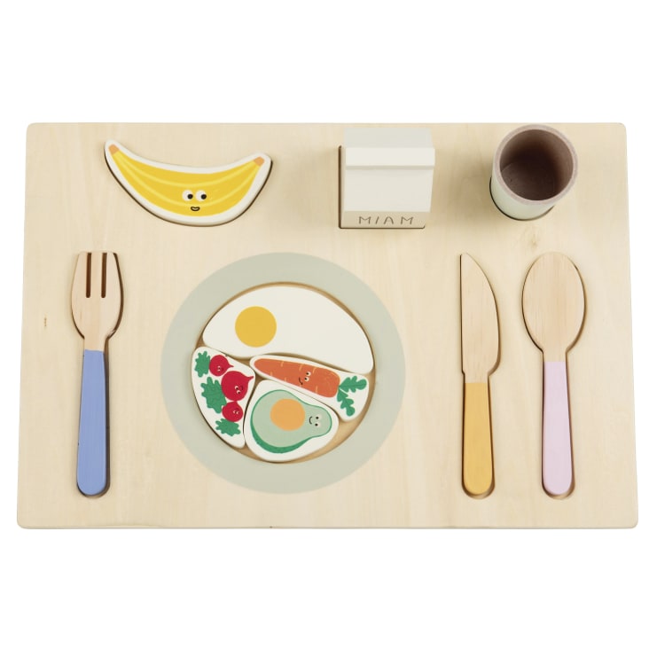 Maisons du Monde Frutti - Rompecabezas con forma de bandeja de comida multicolor