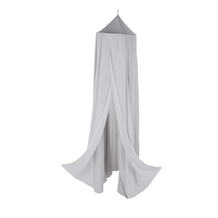 Maisons du Monde Gabriel - Dosel para cama infantil azul claro y plateado