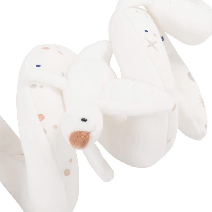 Maisons Du Monde Gabriel - Espiral De Actividades Para Bebé En Blanco Beige Y Azul