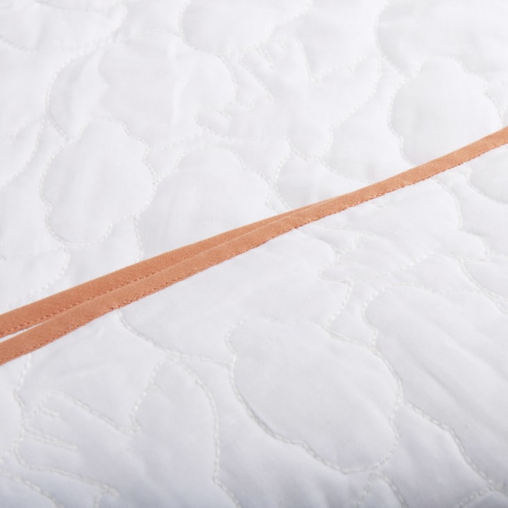 Maisons Du Monde Gabriel - Manta Para Bebé De Algodón Orgánico Con Nubes Lunas Y Pájaros Tricolores 75x100