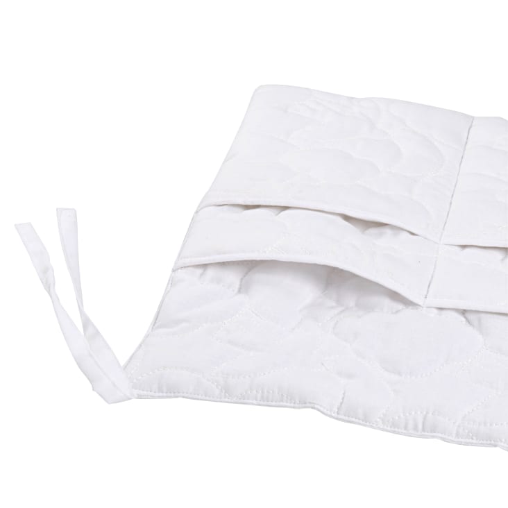 Maisons Du Monde Gabriel - Organizador De Cuna Con Nubes Pájaros Y Lunas Blancas
