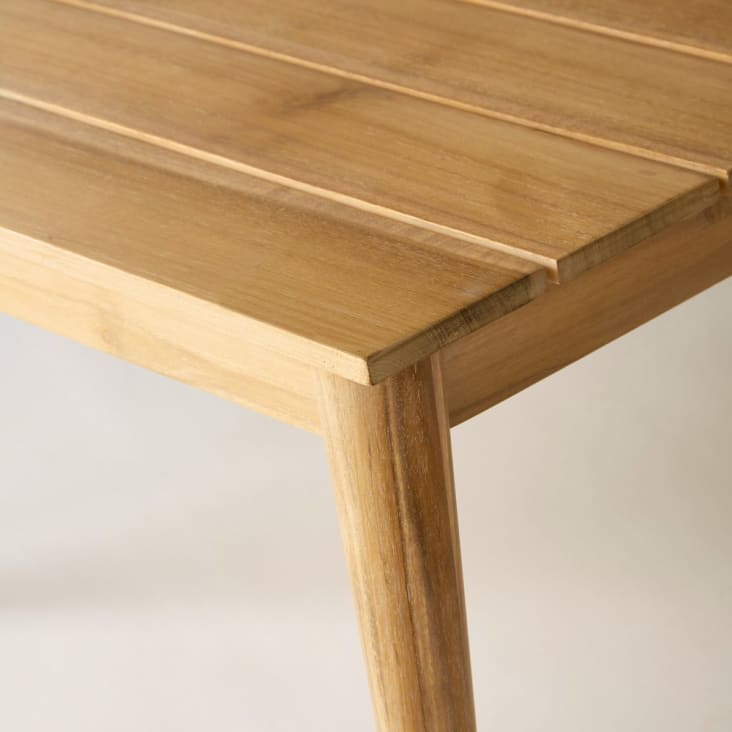 Maisons Du Monde Galapagos - Mesa Baja De Jardín De Acacia Maciza